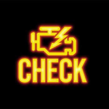 car check engine light is on