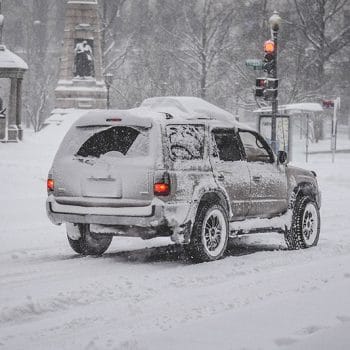 Winter driving conditions